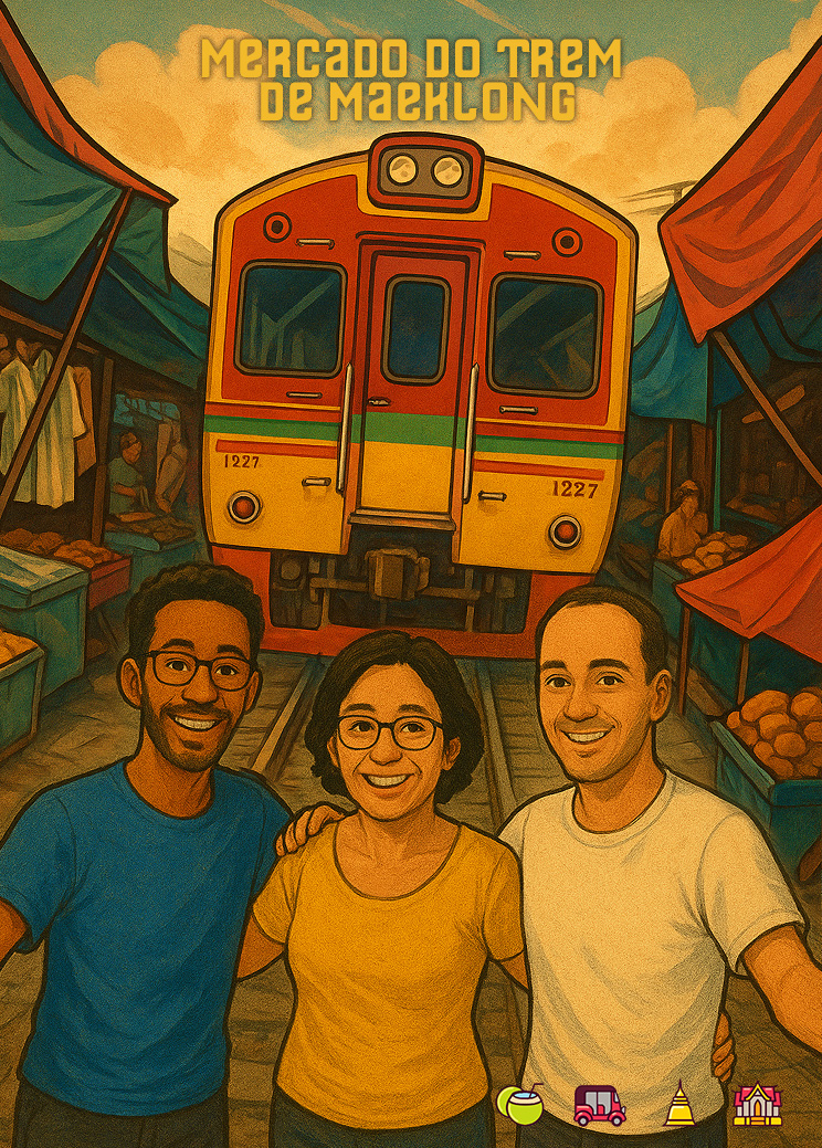 Train Market in Maeklong