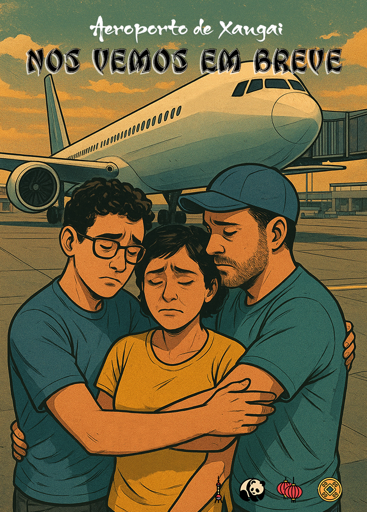 Farewell at the airport